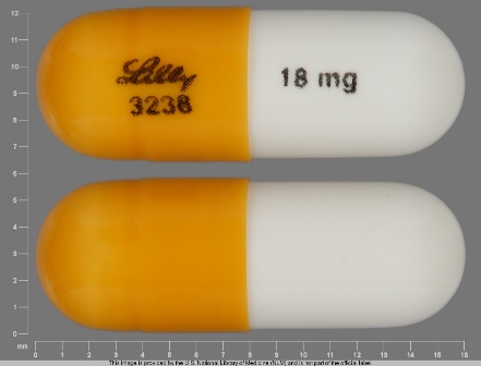LILLY 3238 18 mg: (0002-3238) Strattera 18 mg Oral Capsule by Eli Lilly and Company