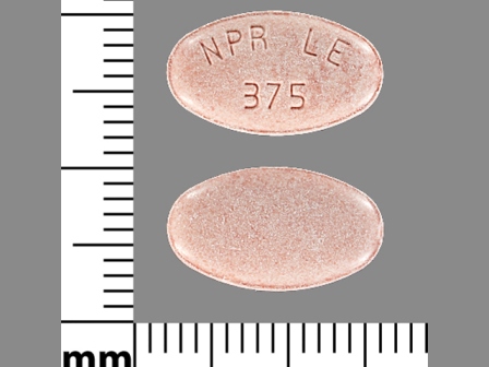 NPR LE 375: (0004-6314) Naprosyn 375 mg Oral Tablet by Genentech, Inc.