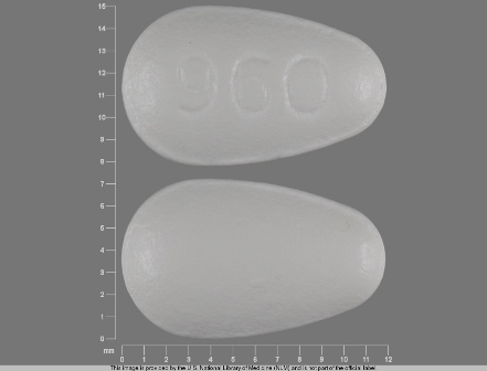960: (0006-0960) Cozaar 100 mg Oral Tablet by Bryant Ranch Prepack