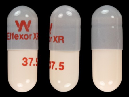 W EffexorXR 375: (0008-0837) 24 Hr Effexor 37.5 mg Extended Release Capsule by Stat Rx USA