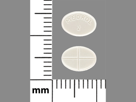 Medrol 2: (0009-0020) Medrol 2 mg Oral Tablet by Pharmacia and Upjohn Company