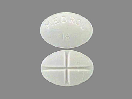Medrol 16: (0009-0073) Medrol 16 mg Oral Tablet by Pharmacia and Upjohn Company