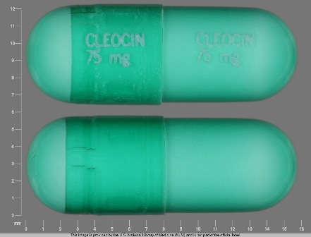 Clindamycin Cleocin;75;mg
