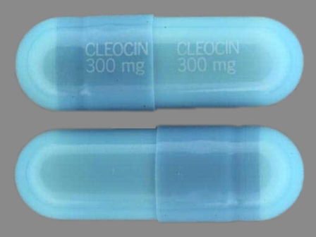 Clindamycin Cleocin;300;mg