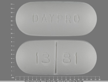 DAYPRO 1381: (0025-1381) Daypro 600 mg Oral Tablet by Pd-rx Pharmaceuticals, Inc.