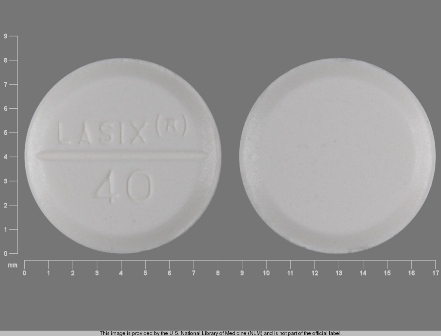 LASIX 40: (0039-0060) Furosemide by Valeant Pharmaceuticals International Inc.