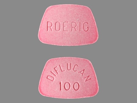 DIFLUCAN 100 ROERIG: (0049-3420) Diflucan 100 mg Oral Tablet by Remedyrepack Inc.