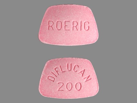 DIFLUCAN 200 ROERIG: (0049-3430) Diflucan 200 mg Oral Tablet by Roerig