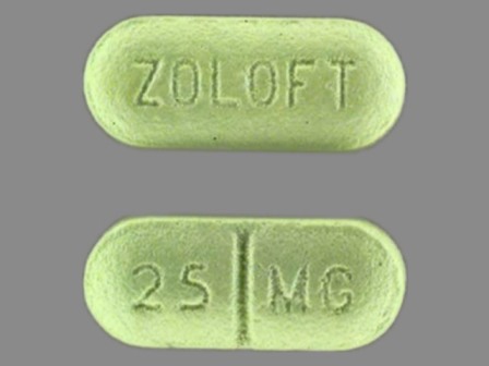 Zoloft ZOLOFT;25;mg