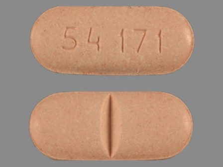 54 171: (0054-0099) Oxcarbazepine 600 mg Oral Tablet by Roxane Laboratories, Inc