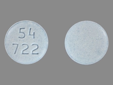 54 722: (0054-0122) Ropinirole (As Ropinirole Hydrochloride) 5 mg Oral Tablet by Roxane Laboratories, Inc