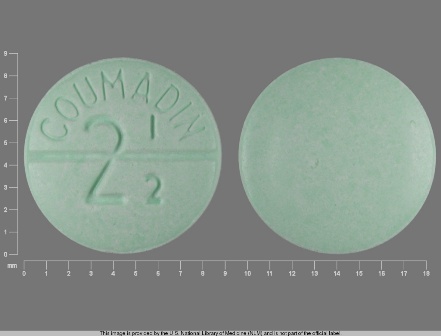 2 1 2 COUMADIN: (0056-0176) Coumadin 2.5 mg Oral Tablet by Bristol-myers Squibb Pharma Company