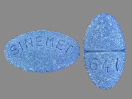 647 SINEMET: (0056-0647) Sinemet 10/100 Oral Tablet by Bristol-myers Squibb Pharma Company