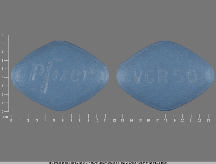 VGR50 Pfizer: (0069-4210) Viagra 50 mg Oral Tablet by Rebel Distributors Corp