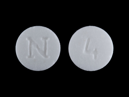 N 4: (0071-0418) Nitrostat 0.4 mg Sublingual Tablet by Rebel Distributors Corp