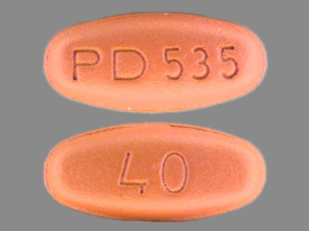 PD 535 40: (0071-0535) Quinapril Hydrochloride by Parke-davis Div of Pfizer Inc