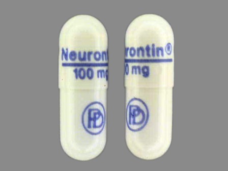 Neurontin PD;Neurontin;100;mg