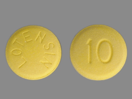 LOTENSIN 10: (0078-0448) Lotensin 10 mg Oral Tablet by Novartis Pharmaceuticals Corporation