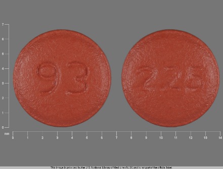 93 225: (0093-0225) Risperidone 0.5 mg Oral Tablet by Teva Pharmaceuticals USA Inc