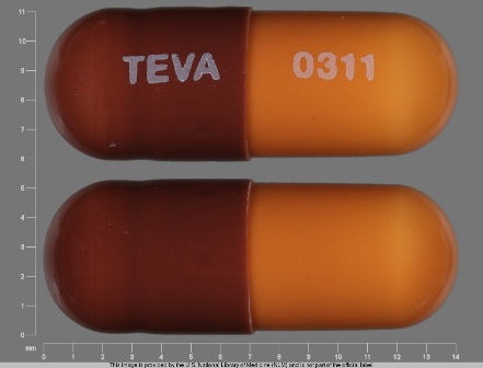 TEVA 0311: (0093-0311) Loperamide Hydrochloride 2 mg Oral Capsule by Teva Pharmaceuticals USA Inc