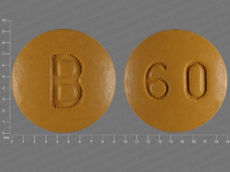 B 60: (0093-2058) 24 Hr Nifediac Cc 60 mg Extended Release Tablet by Teva Pharmaceuticals USA