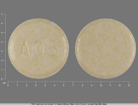 A05: (0093-3011) Clozapine 12.5 mg Disintegrating Tablet by Teva Pharmaceuticals USA Inc