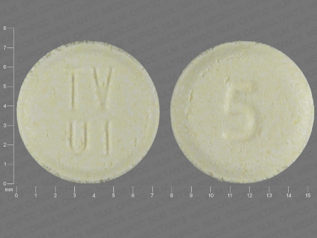 TV U1 5: (0093-5245) Olanzapine 5 mg Disintegrating Tablet by Teva Pharmaceuticals USA Inc