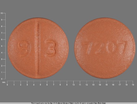 9 3 7207: (0093-7207) Mirtazapine 30 mg Oral Tablet by Teva Pharmaceuticals USA Inc