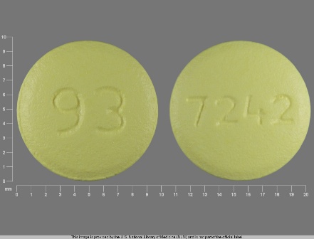 93 7242: (0093-7242) Risperidone 3 mg Oral Tablet by Teva Pharmaceuticals USA Inc