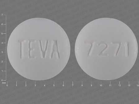 TEVA 7271: (0093-7271) Pioglitazone 15 mg Oral Tablet by Teva Pharmaceuticals USA Inc