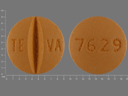 TE VA 7629: (0093-7629) Imatinib Mesylate 100 mg Oral Tablet, Film Coated by Teva Pharmaceuticals USA, Inc.