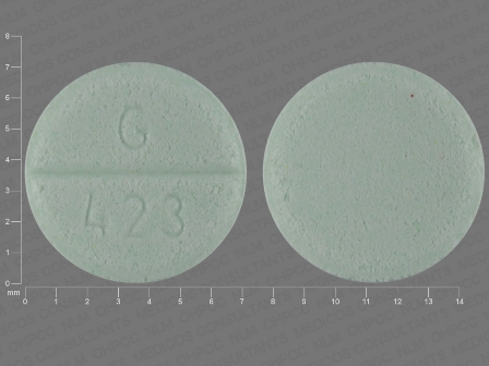 G 423: (0115-4233) Midodrine Hydrochloride 10 mg Oral Tablet by Global Pharmaceuticals, Division of Impax Laboratories Inc.