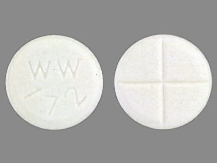 WW 172: (0143-1172) Captopril 25 mg Oral Tablet by West-ward Pharmaceutical Corp