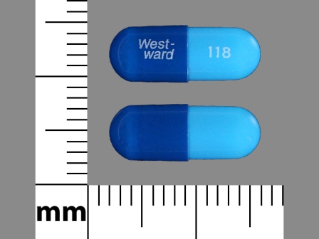 Westward 118: (0143-3018) Colchicine .6 mg Oral Capsule by West-ward Pharmaceutical Corp