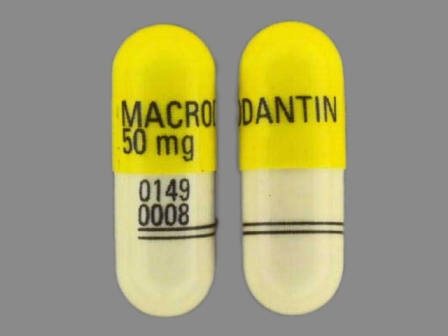 Macrodantin 50 mg 0149-0008: (0149-0008) Macrodantin 50 mg Oral Capsule by Procter & Gamble Pharmaceuticals