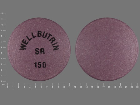 WELLBUTRIN SR 150: (0173-0135) 12 Hr Wellbutrin 150 mg Extended Release Tablet by Glaxosmithkline LLC