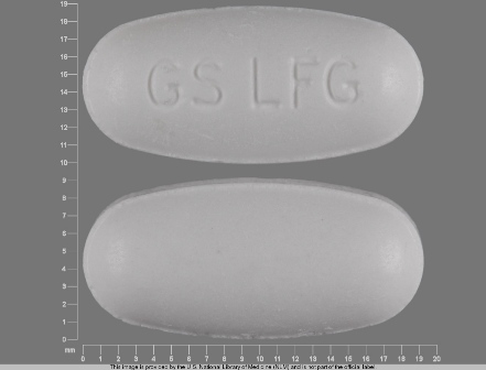 GS LFG: (0173-0806) 24 Hr Horizant 600 mg Extended Release Tablet by Glaxosmithkline LLC