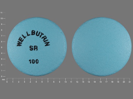 WELLBUTRIN SR 100: (0173-0947) Wellbutrin Sr 100 mg 12 Hr Extended Release Tablet by Glaxosmithkline LLC