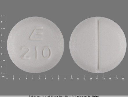 E 210: (0185-0210) Methimazole 10 mg Oral Tablet by Eon Labs, Inc.