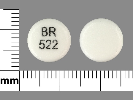 BR 522: (0187-5812) Aplenzin 522 mg Oral Tablet, Extended Release by Valeant Pharmaceuticals North America LLC