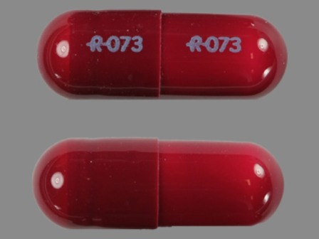 R 073: (0228-2073) Oxazepam 30 mg Oral Capsule by Actavis Elizabeth LLC