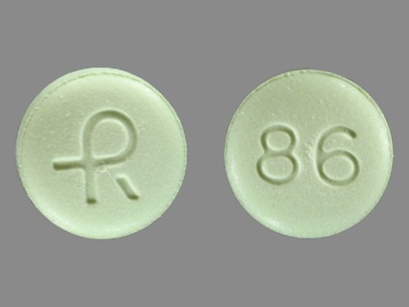 R 86 green pill