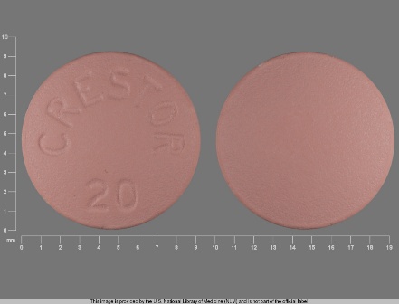 20 crestor: (0310-0752) Crestor 20 mg Oral Tablet, Film Coated by A-s Medication Solutions