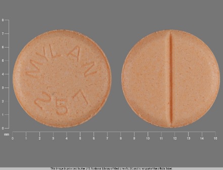 MYLAN 257: (0378-0257) Haloperidol 1 mg Oral Tablet by Mylan Pharmaceuticals Inc.