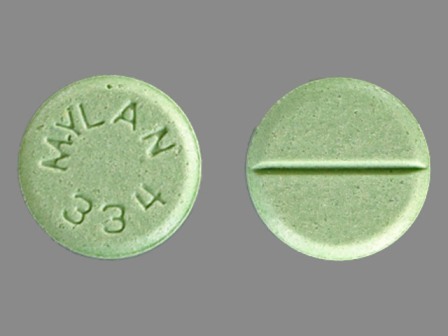 MYLAN 334: (0378-0334) Haloperidol 10 mg Oral Tablet by Mylan Pharmaceuticals Inc.