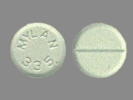 MYLAN 335: (0378-0335) Haloperidol 20 mg Oral Tablet by Mylan Pharmaceuticals Inc.