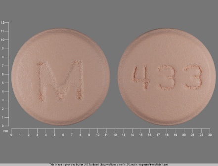 M 433: (0378-0433) Bupropion Hydrochloride 75 mg Oral Tablet by Ncs Healthcare of Ky, Inc Dba Vangard Labs