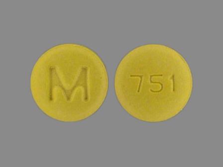M 751: (0378-0751) Cyclobenzaprine Hydrochloride 10 mg Oral Tablet by Udl Laboratories, Inc.