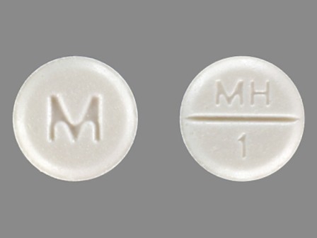 MH 1 M: (0378-1901) Midodrine Hydrochloride 2.5 mg Oral Tablet by Mylan Pharmaceuticals Inc.
