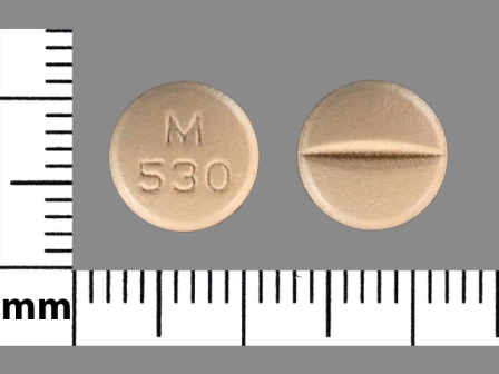 M 530: (0378-3530) Mirtazapine 30 mg Oral Tablet by Ncs Healthcare of Ky, Inc Dba Vangard Labs